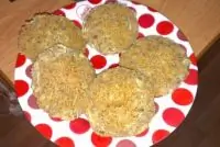 Вегетарианские котлеты с сыром