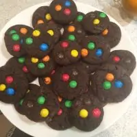 Мягкое шоколадное печенье с MM’s