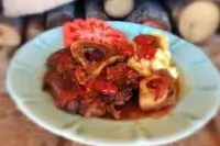 Оссобуко классическое с красным вином