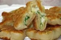 Кефирные конверты с сыром