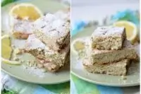 Лимонные квадратики с маком