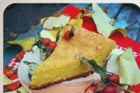 Тыквенный пирог с апельсином