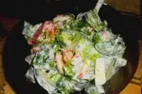 Салат со щавелем