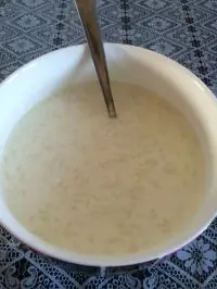 Молочная рисовая каша в мультиварке
