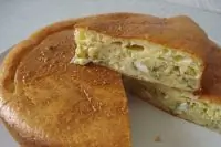 Быстрый пирог из теста на кефире