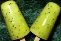 Мороженое из киви и апельсинов