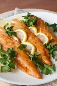 Медово-лимонные куриные грудки