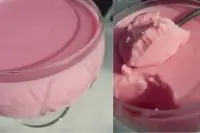 Сметанное желе с ягодами