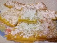 Цитрусовый торт в сахарной пудре