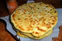 Лепешки с зеленью