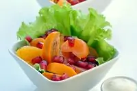 Фруктовый салат с виноградным маслом