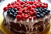 Шоколадный торт «Черный лес»