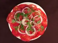 Карпаччо из помидоров