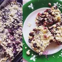 Летний пирог с ягодами