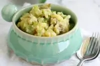 Картофельный салат без майонеза