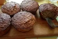 Овсяные банановые кексы с семечками