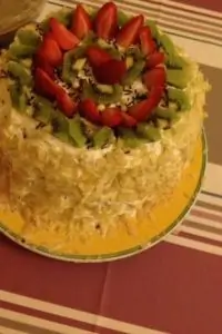Арбузный торт