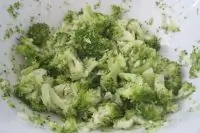 Капуста брокколи с чесноком и лиммоным соком