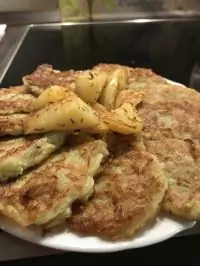 Кабачковые оладьи