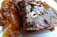 Паштет мясной запеченный с орехами и черносливом