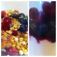 Творожно-ягодный завтрак