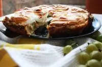 Пирог из крыжовника с легким суфле