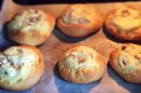 Пышная ватрушка с творогом