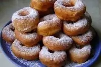 Творожные пончики