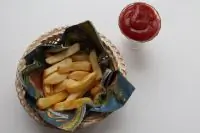 Картофель фри во фритюре