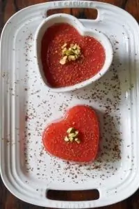 Пудинг из арбуза