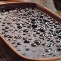 Чизкейк с черной смородинкой