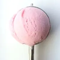 Кокосово-красносмородиновое мороженое