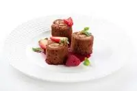 Шоколадные рулетики с кремом из шоколадной рикотты Unagrande