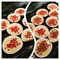 Кексы с черникой