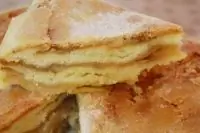 Яблочных пирог из сухих компонентов