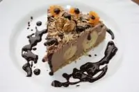 Банановый десерт.