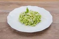 Зеленое ризотто со шпинатом
