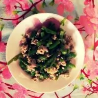 Стручковая фасоль по флотски