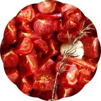 Томатный суп с розмарином