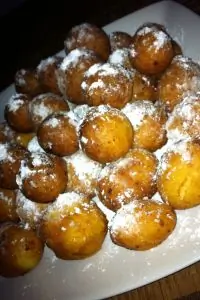 Пончики из творога