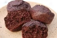 Быстрый протеиновый кекс с отрубями