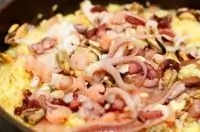 Ризотто с морским коктейлем