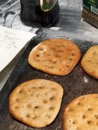 Пшенично-ржаная фокачча