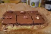 Шоколадно-лимонные пирожные