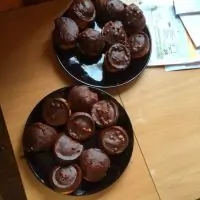 Поповеры с глазурью