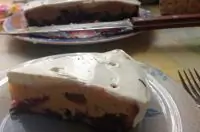 Нутовый пирог со сливами