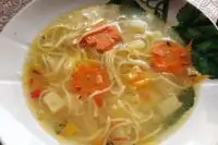 Лапша куриная по домашнему