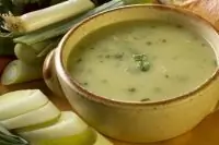Суп из сельдерея