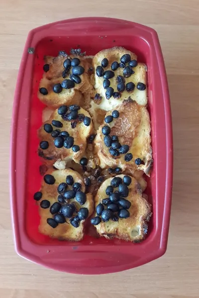 Английский хлебный пудинг