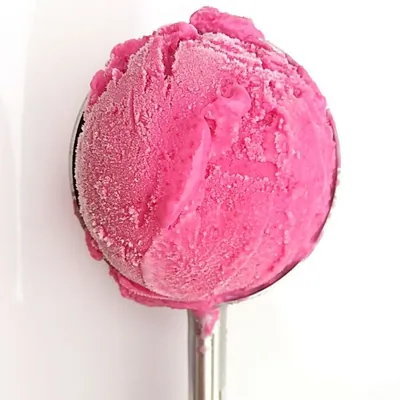 Свекольное мороженое с апельсиновой цедрой